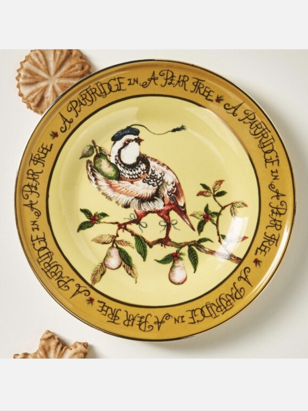 Anthropologie x Phannapast Taychamaythakool Twelve Days of Christmas Pear Tree